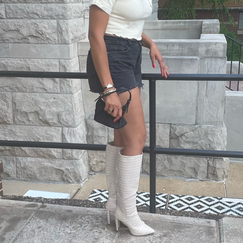 Fab Crocodile 🐊 Knee Boots 👢